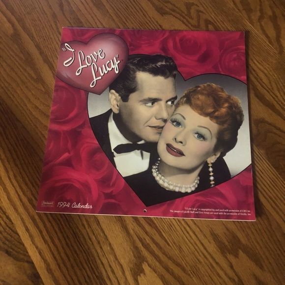 Landmark Calendars | Office | I Love A Lucy 994 Calendar Memorabilia ...